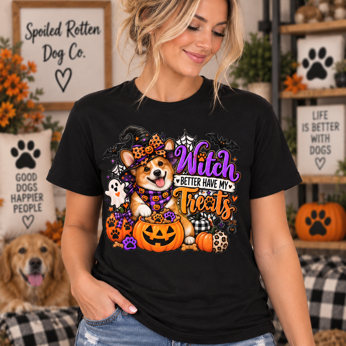 Witch Better Have My Treats Corgi