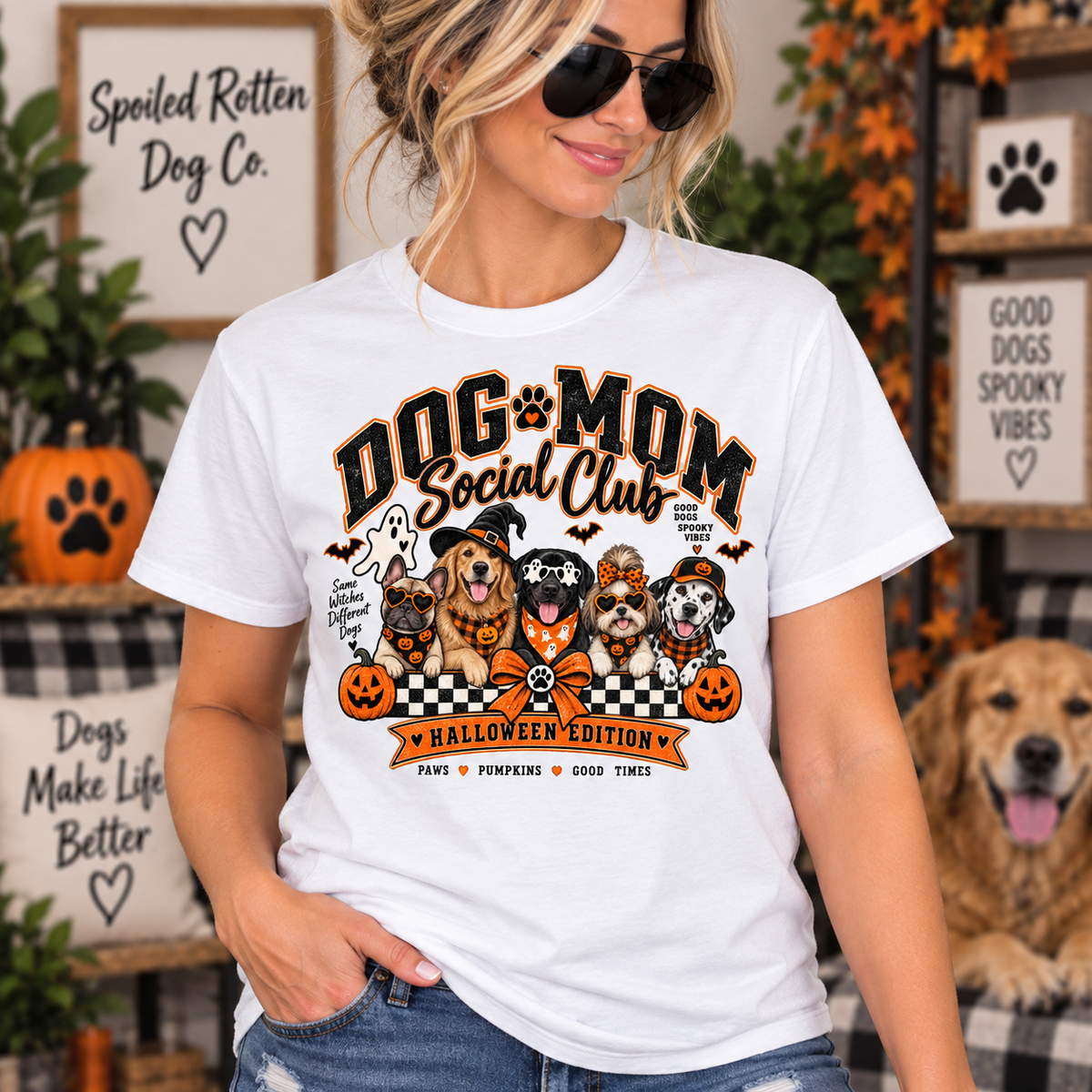Dog Mom Social Club Halloween Edition