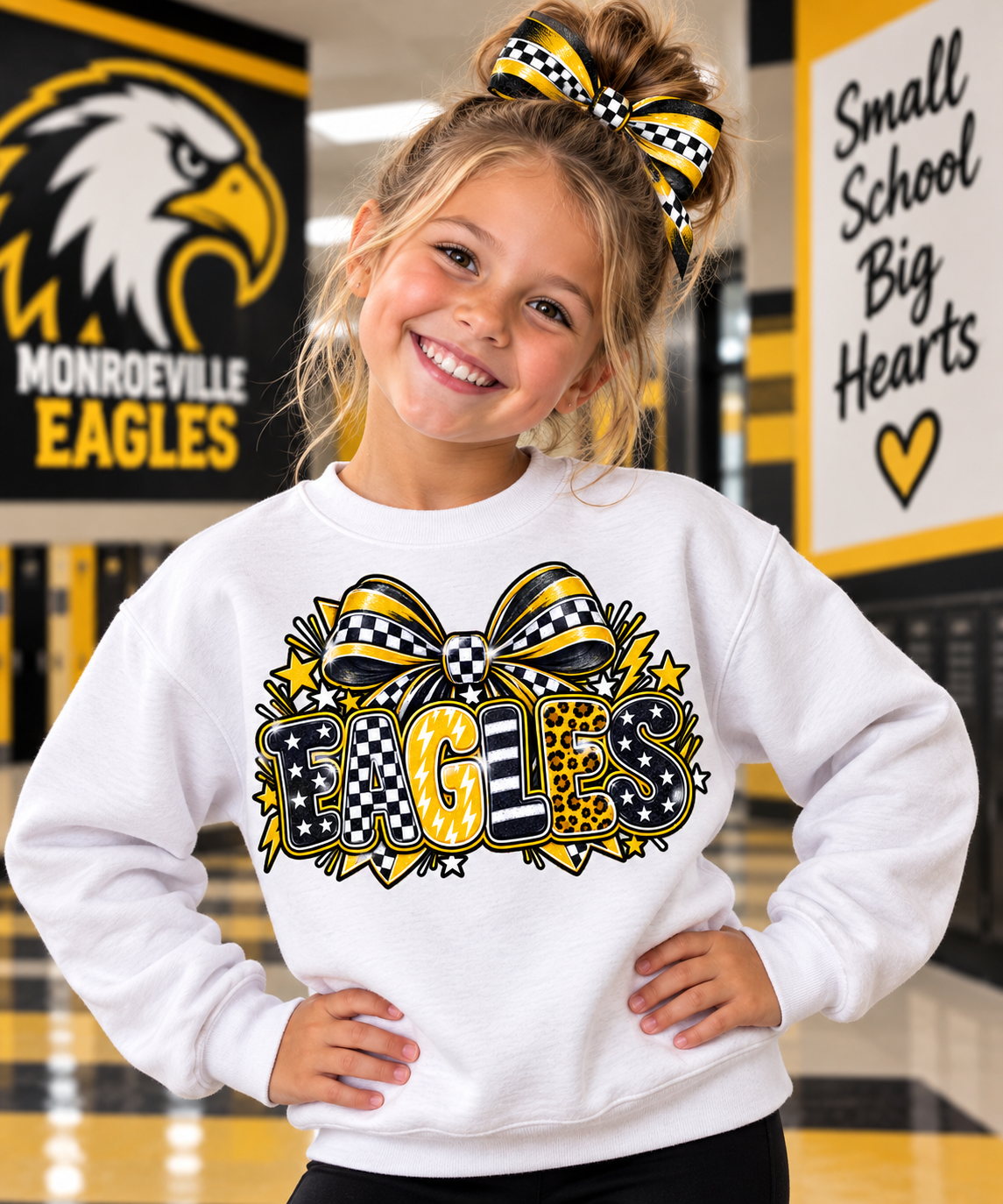 Monroeville Eagles | Eagles Statement Bow
