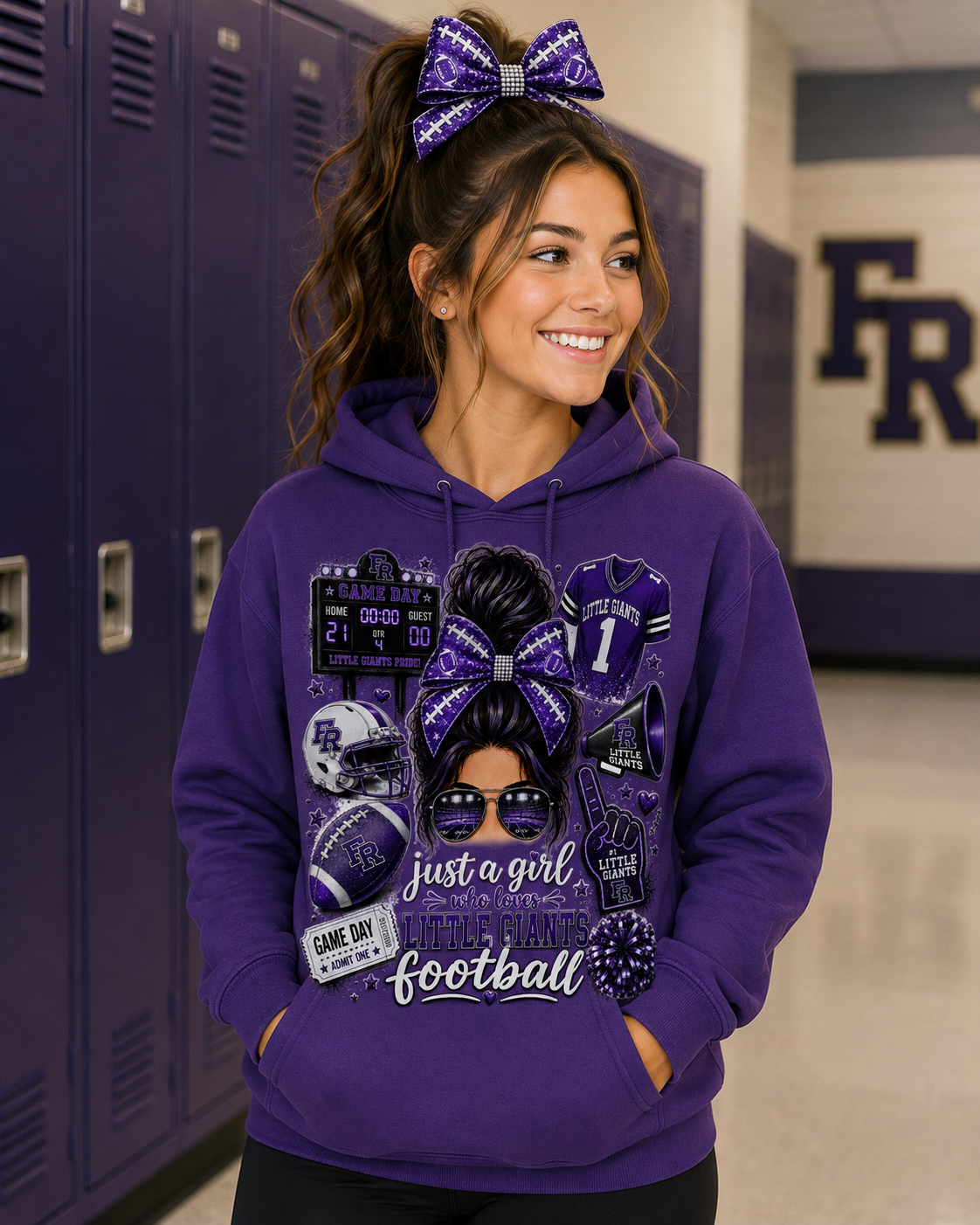 Fremont Ross Little Giants | Just a Girl Who Loves Little Giants Football