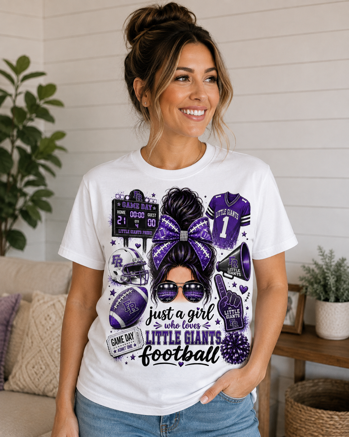 Fremont Ross Little Giants | Just a Girl Who Loves Little Giants Football