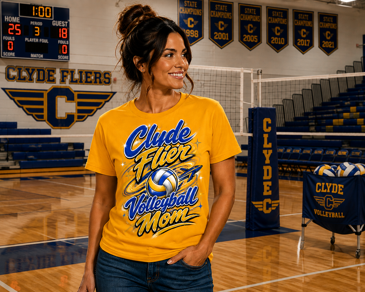 Clyde Fliers | Volleyball Mom