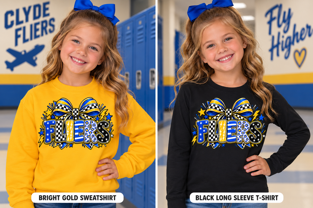 Clyde Fliers | Flier Statement Bow