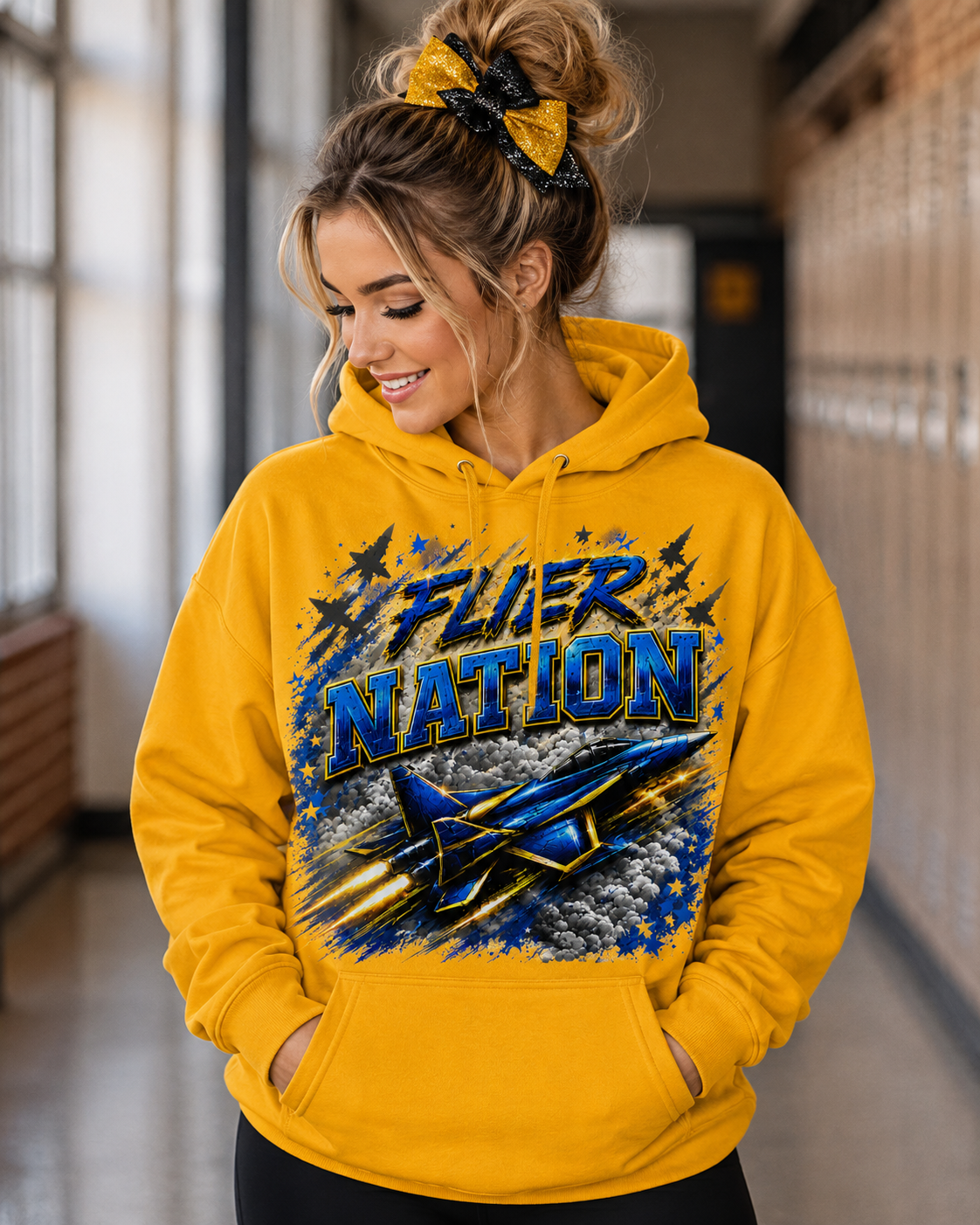 Clyde Fliers | Flier Nation – No Fly Zone Hoodie