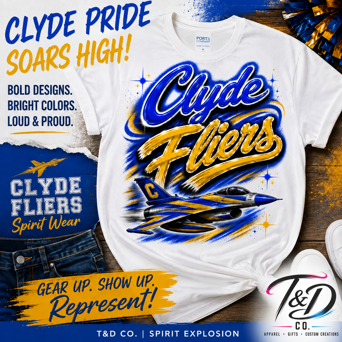 Clyde Fliers | Clyde Fliers - Regular Airbrush (Jet)
