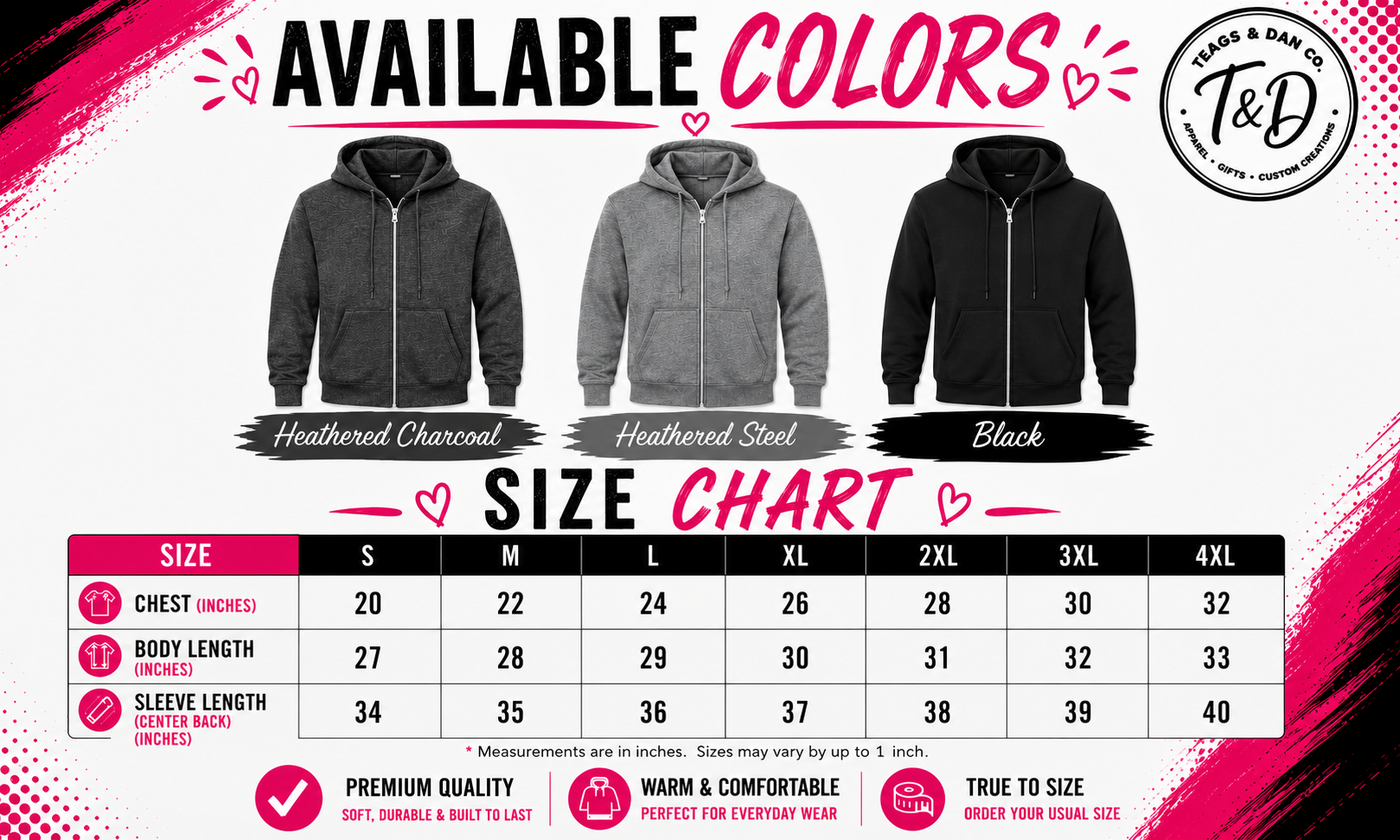 NOWR Zip-Up Hooded Sweatshirt - Groovin' at Full Throttle