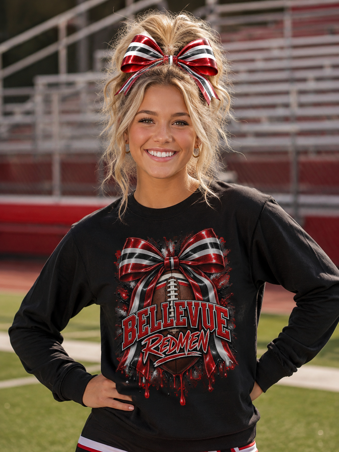 Bellevue Redmen | Redmen Bow Drip