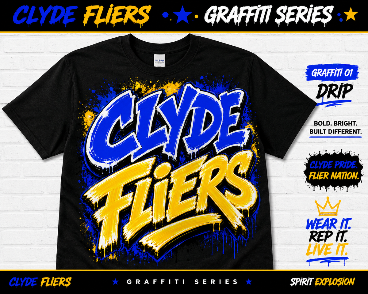 Clyde Fliers | Clyde Fliers Graffiti - Drip