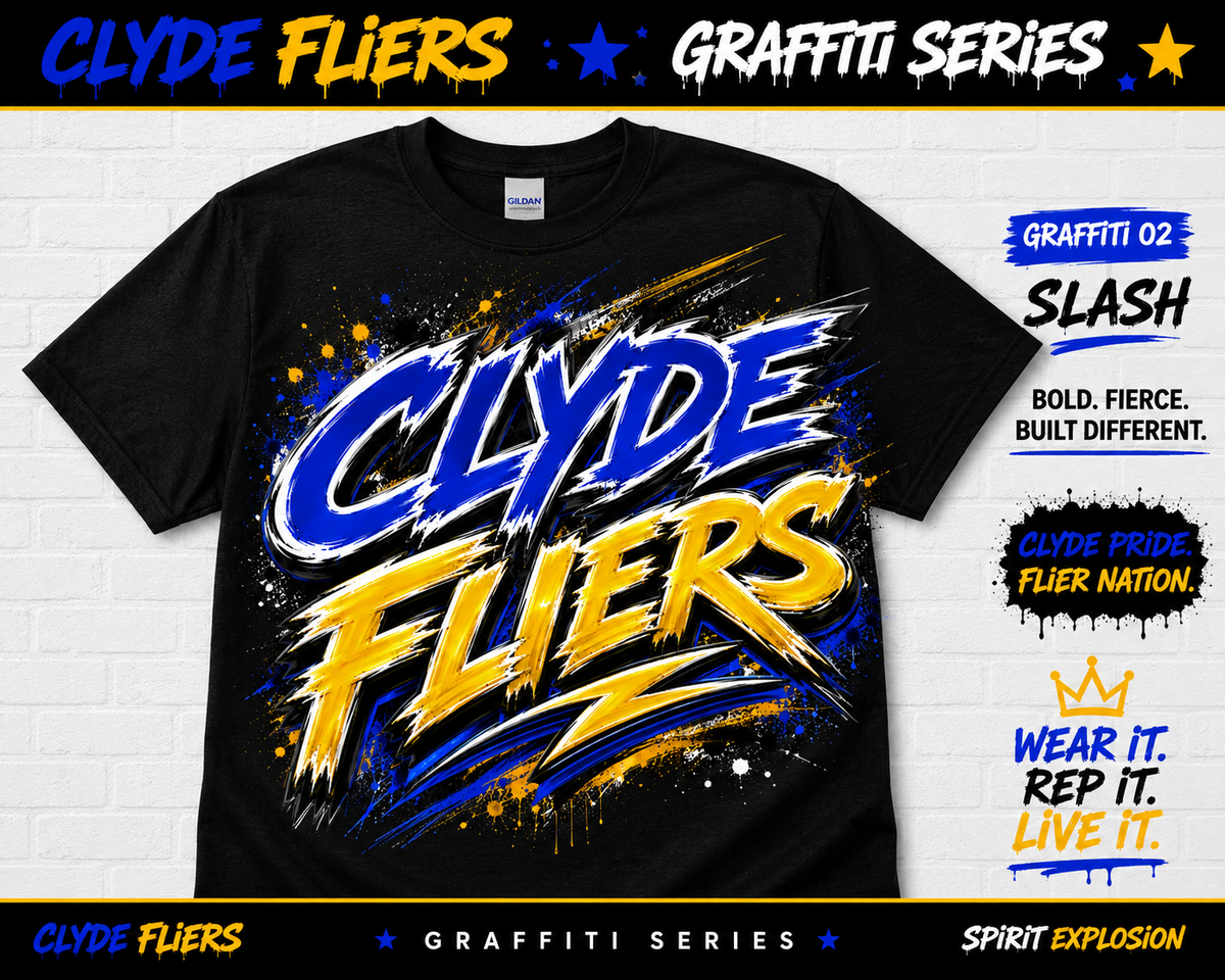 Clyde Fliers | Clyde Fliers Graffiti - Slash