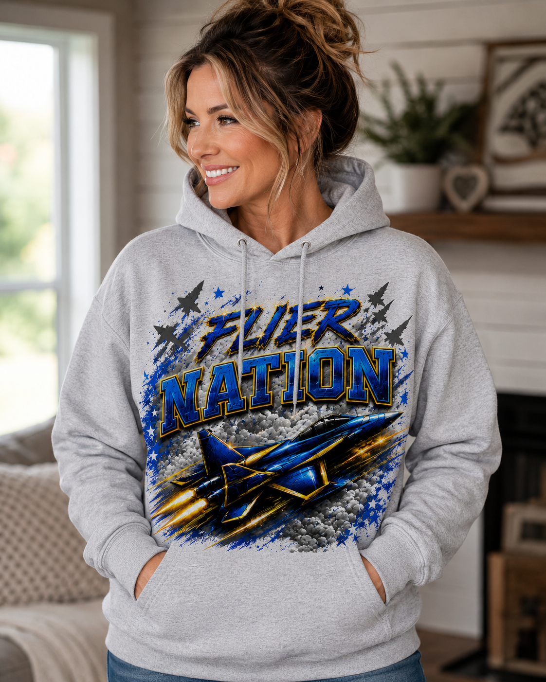 Clyde Fliers | Flier Nation – No Fly Zone Hoodie