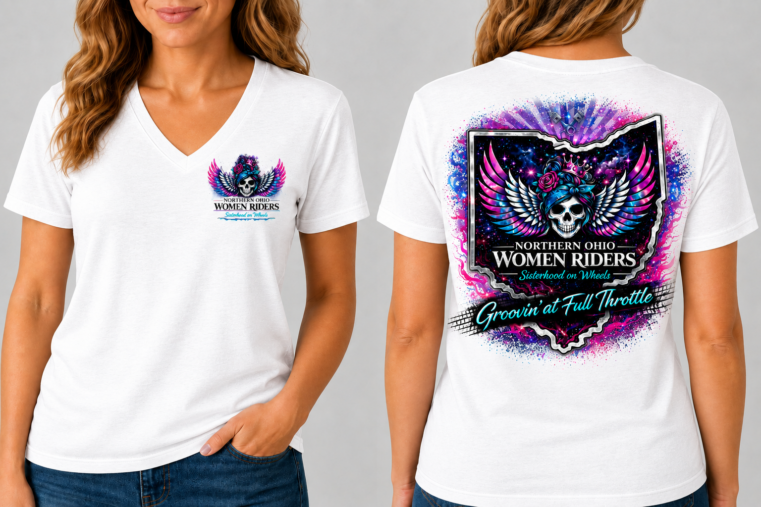 NOWR Short Sleeve T-Shirt - Groovin' at Full Throttle