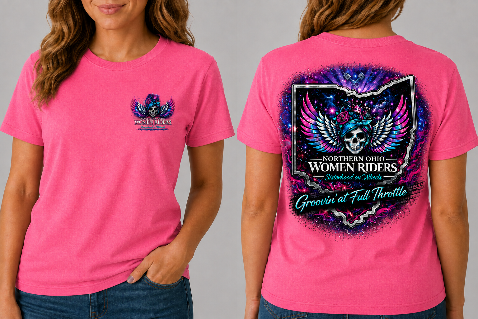 NOWR Short Sleeve T-Shirt - Groovin' at Full Throttle
