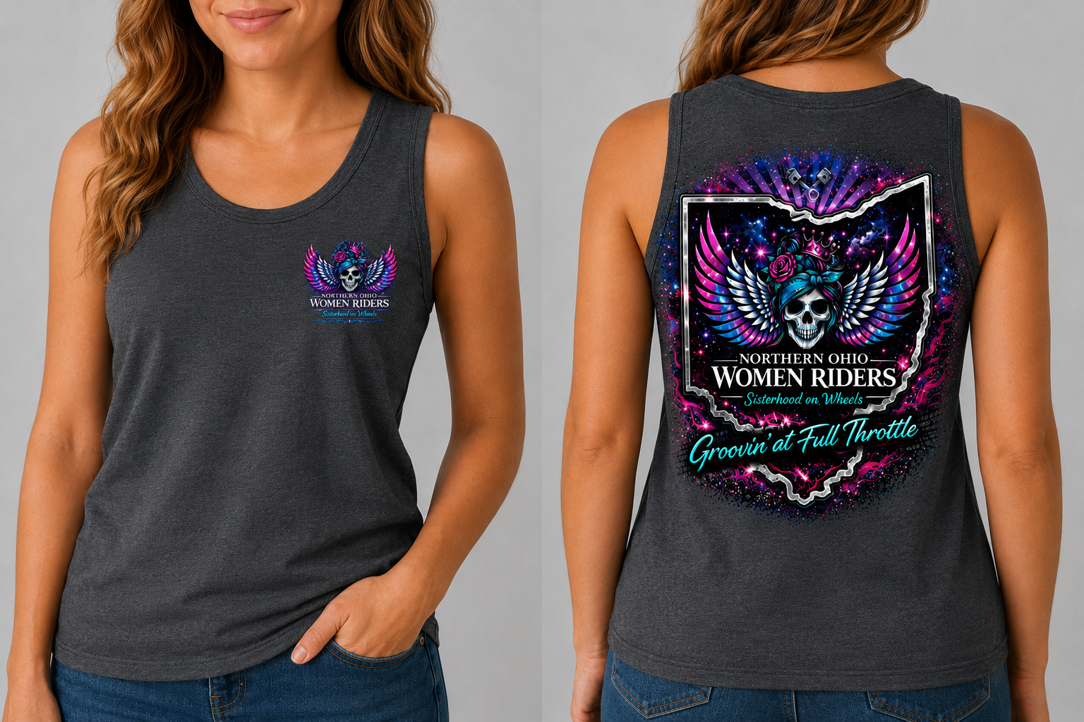 NOWR Tank Top - Groovin' at Full Throttle