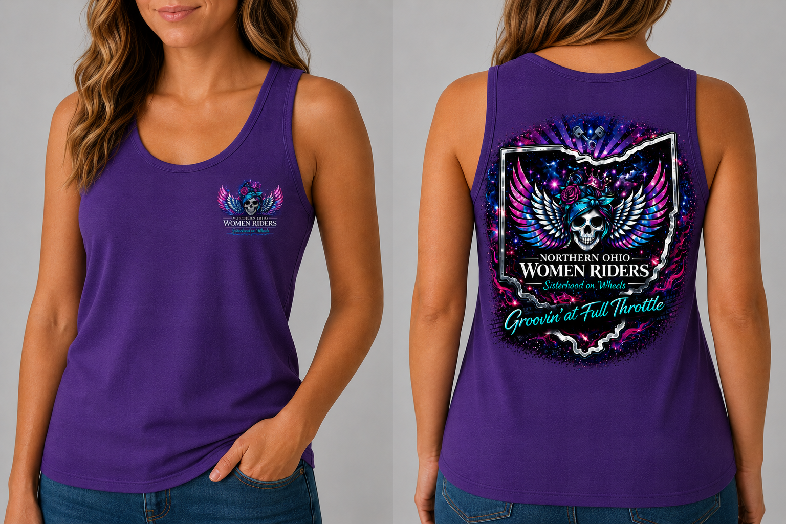 NOWR Tank Top - Groovin' at Full Throttle