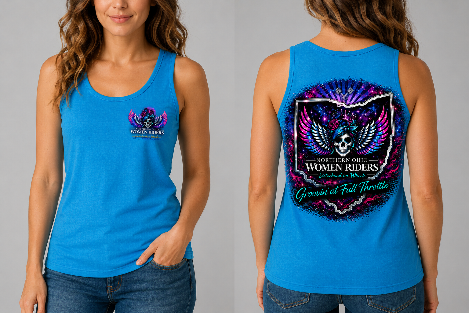 NOWR Tank Top - Groovin' at Full Throttle