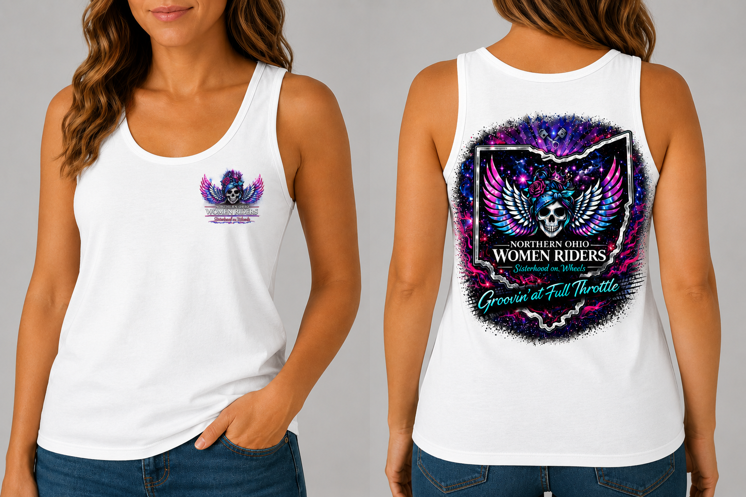 NOWR Tank Top - Groovin' at Full Throttle