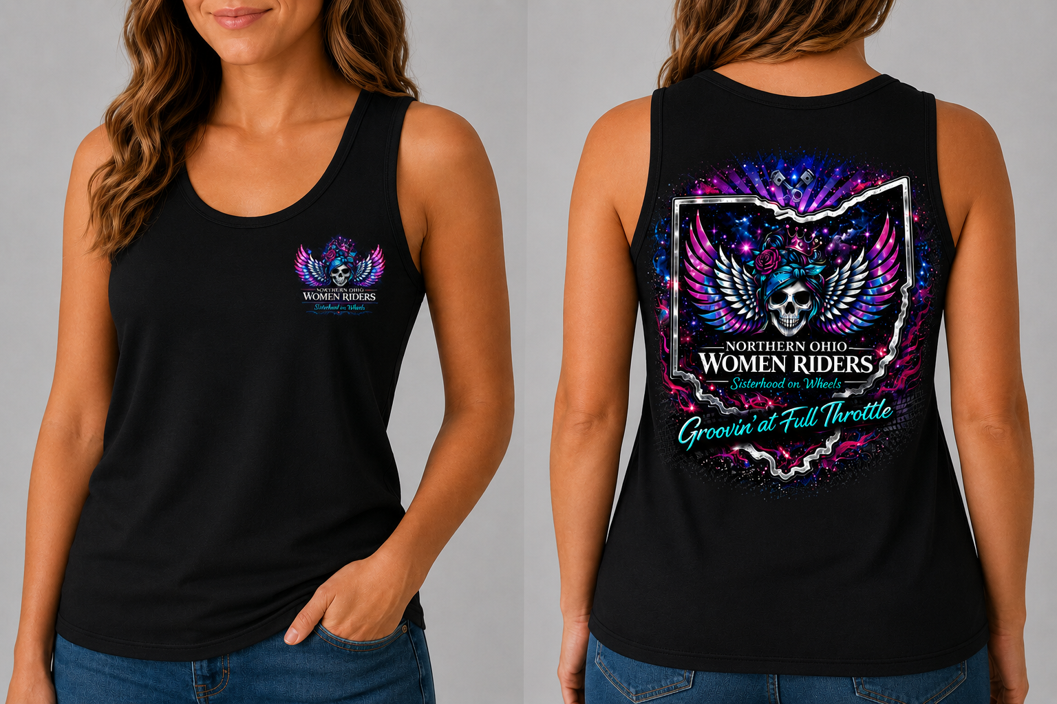 NOWR Tank Top - Groovin' at Full Throttle
