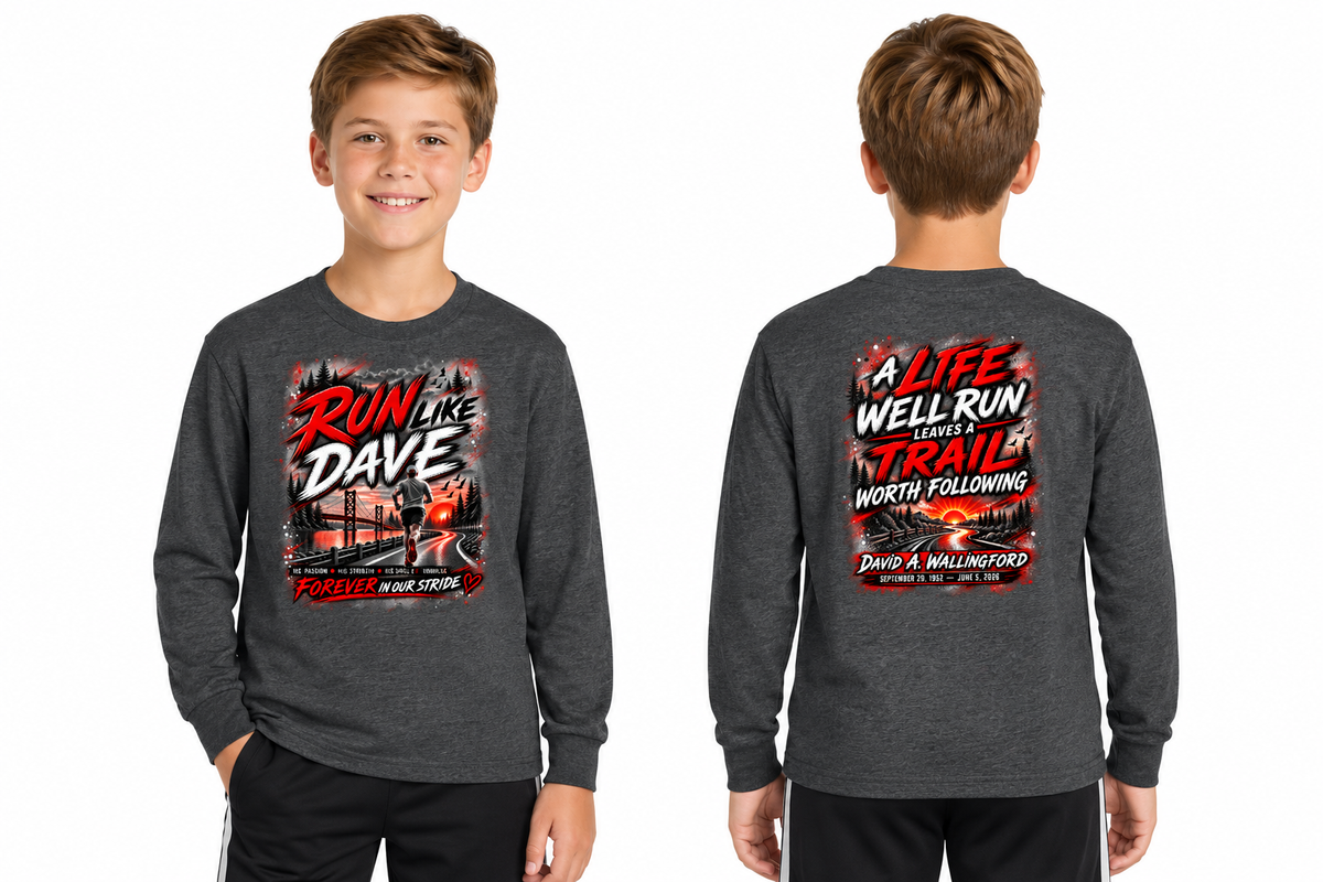 Run Like Dave | Official Commemorative Apparel