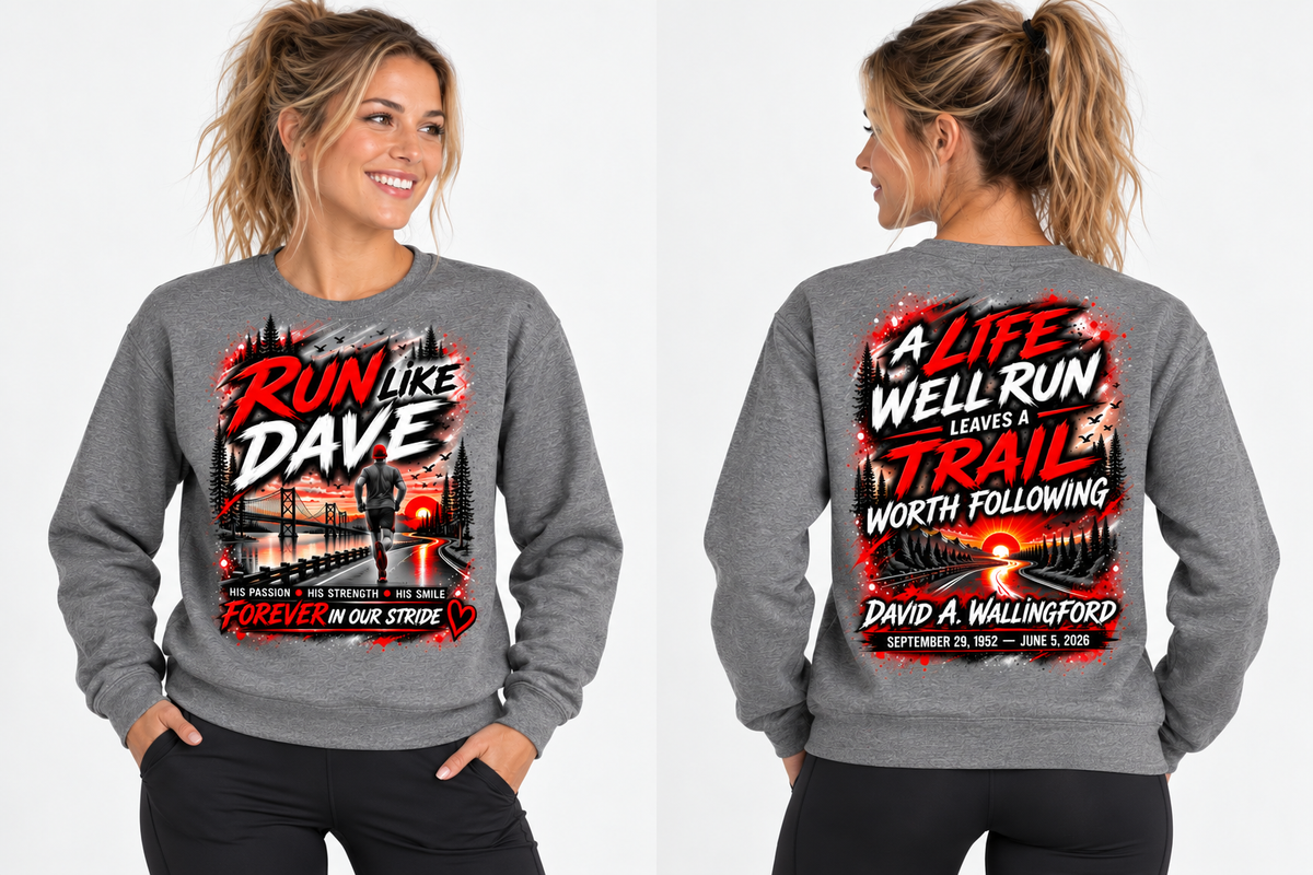 Run Like Dave | Official Commemorative Apparel