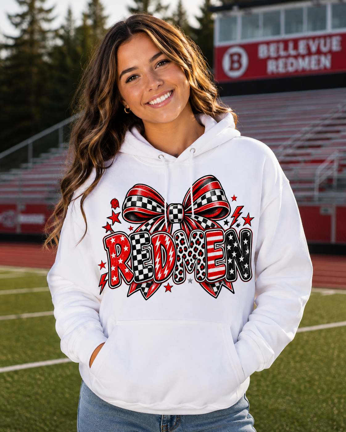 Bellevue Redmen | Redmen Statement Bow