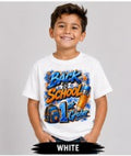Back to School Blue & Orange 1st Grader