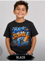Back to School Blue & Orange 1st Grader