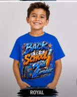 Back to School Blue & Orange 2nd Grader