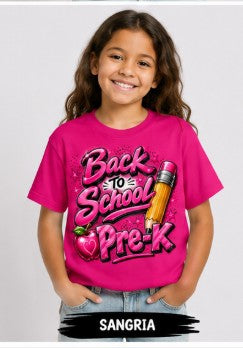 Back to School Pink Pre-K