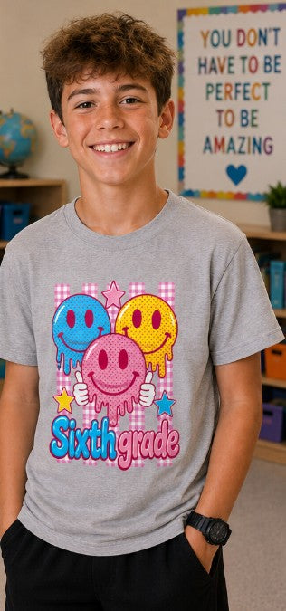Happy Drip Sixth Grade