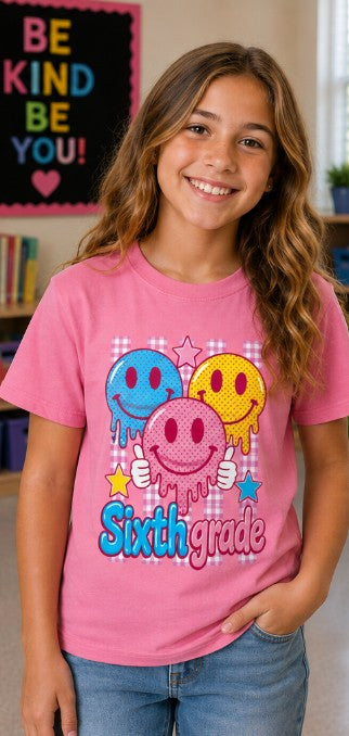Happy Drip Sixth Grade