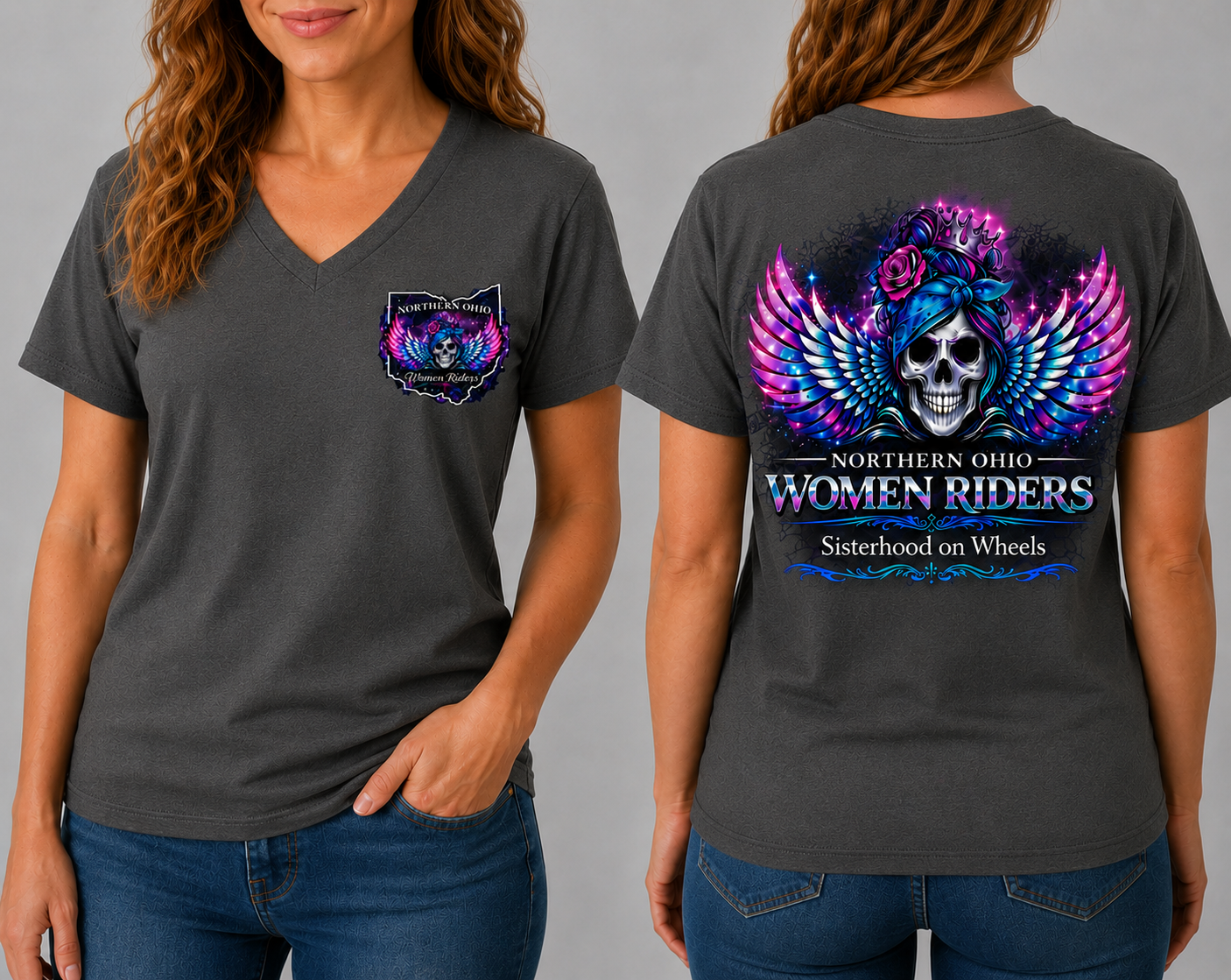NOWR V-Neck T-Shirt - Signature Design