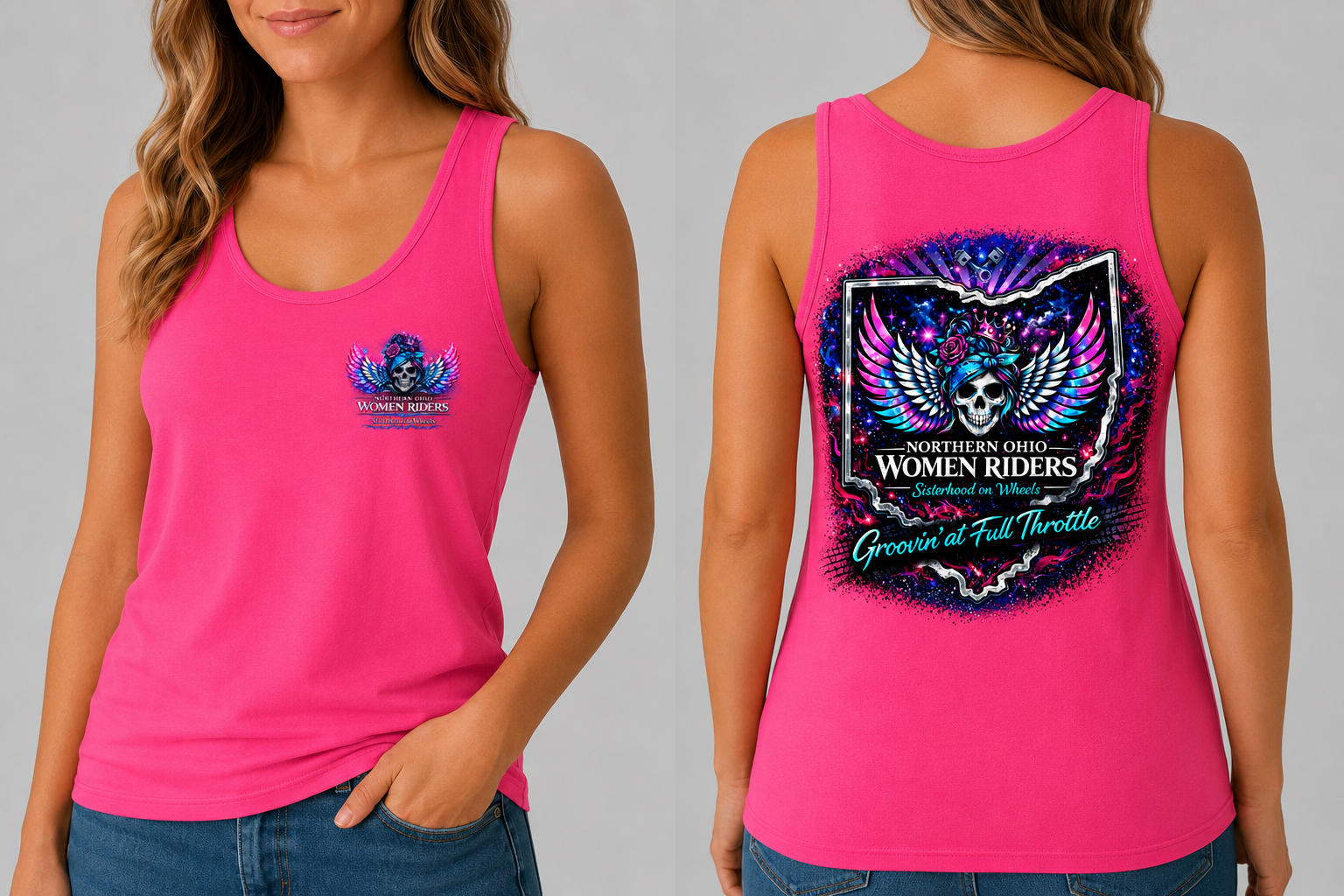 NOWR Tank Top - Groovin' at Full Throttle